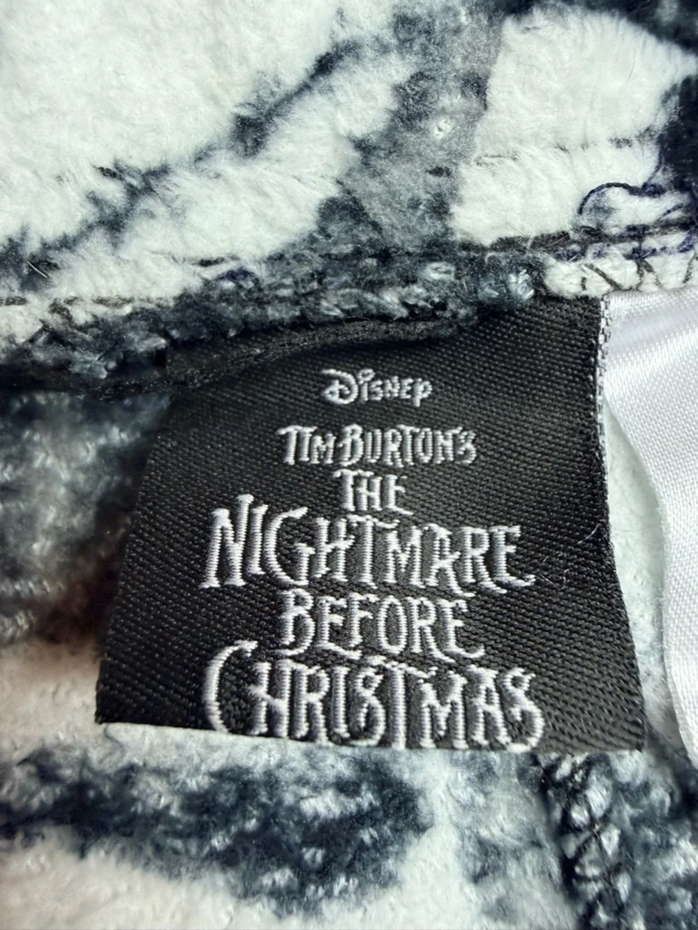 Disney Nightmare Before Christmas Jack Skellington Fleece Pajama Pants XL Cozy